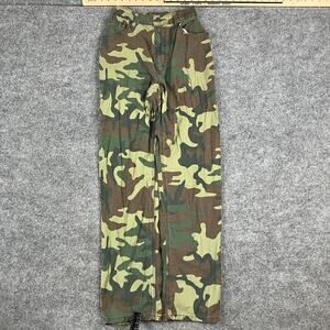 Levi's 541 Jeans Womens 24"x32" Camo Straight Fit Zip Fly Stretch Casual Cargo